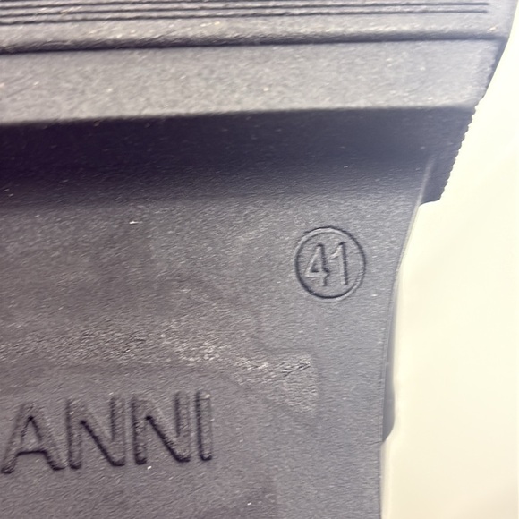 Ganni Platform Chelsea Boot NWT Black & Pink Size 11 NWT - Picture 7 of 8